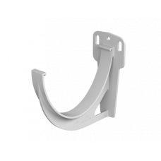 ТН ПВХ 125/82 мм, кронштейн желоба, белый, шт.