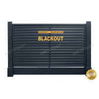 Забор жалюзи «Blackout»