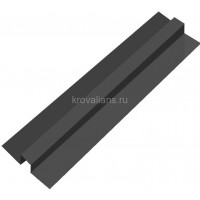 Планка вертикальная БЕТЭКО 3м (RAL 9011)
