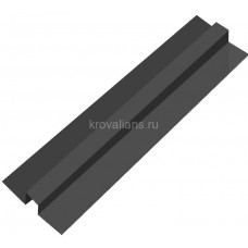 Планка вертикальная БЕТЭКО 3м (RAL 9011)