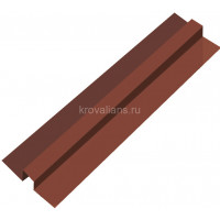 Планка вертикальная БЕТЭКО 3м (RAL 8017)