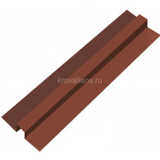 Планка вертикальная БЕТЭКО 3м (RAL 8017)