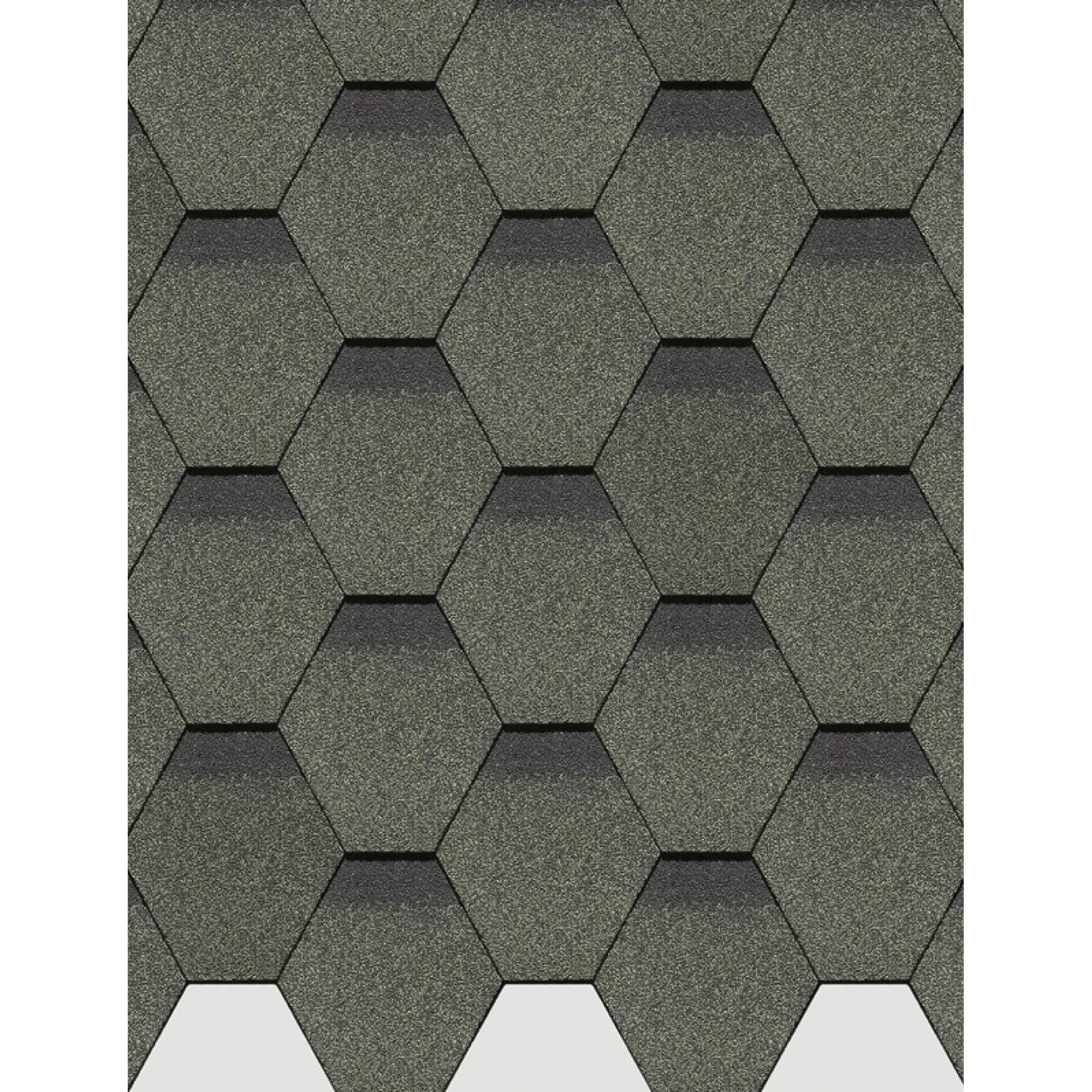 Гибкая черепица STANDARD, СОТА, Зелёный