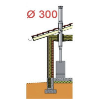 НАСАДНОЙ ВАРИАНТ, СЕРЫЙ, Н=10 м, ?300 мм