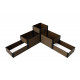Доска грядочная Holzhof 300*30*2950мм, тиснение 3D