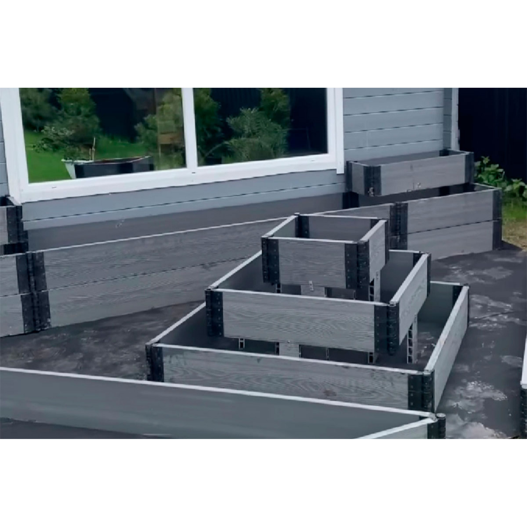Доска грядочная NauticPrime 300*30*2950мм, серый
