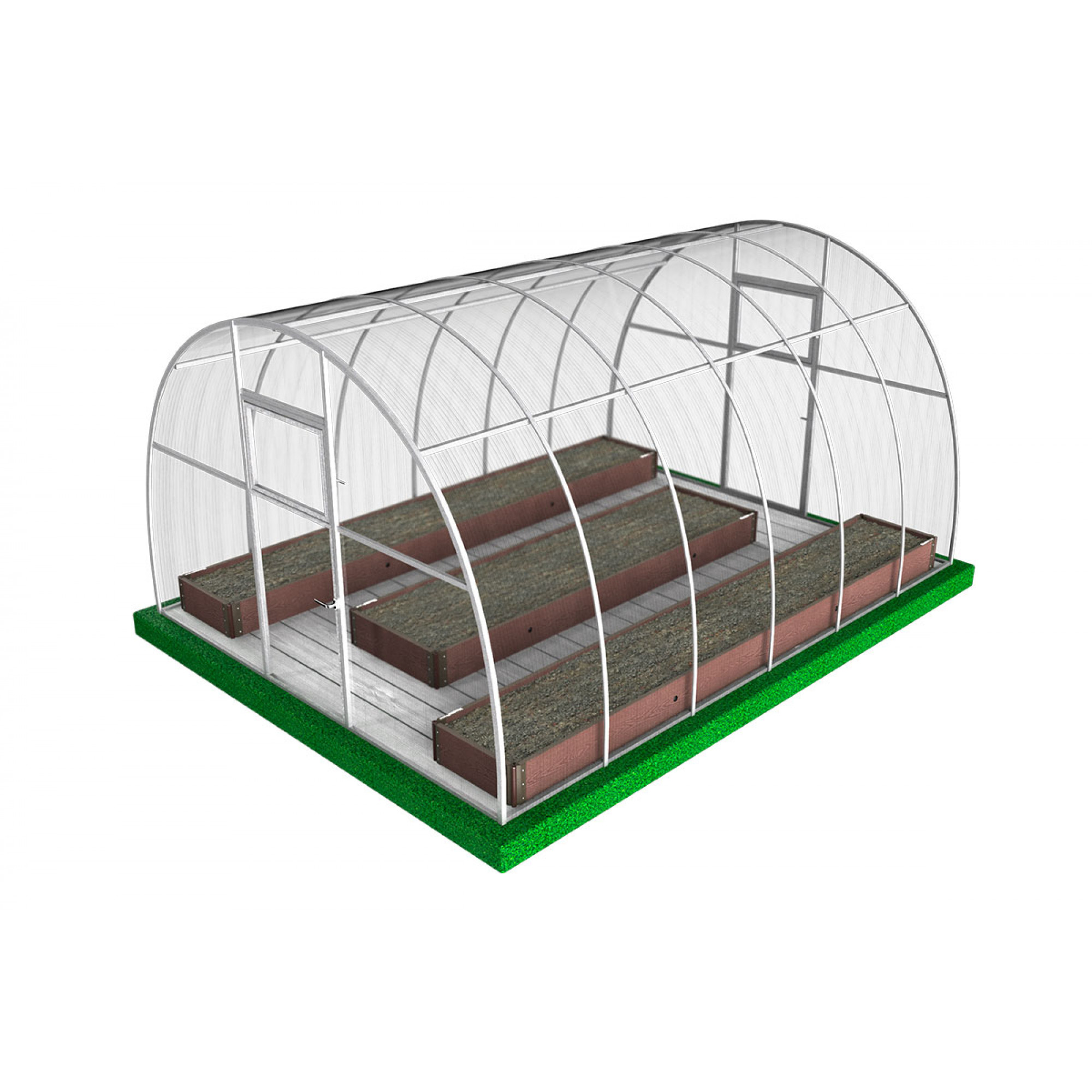 Доска грядочная NauticPrime 225*30*2950мм, серый