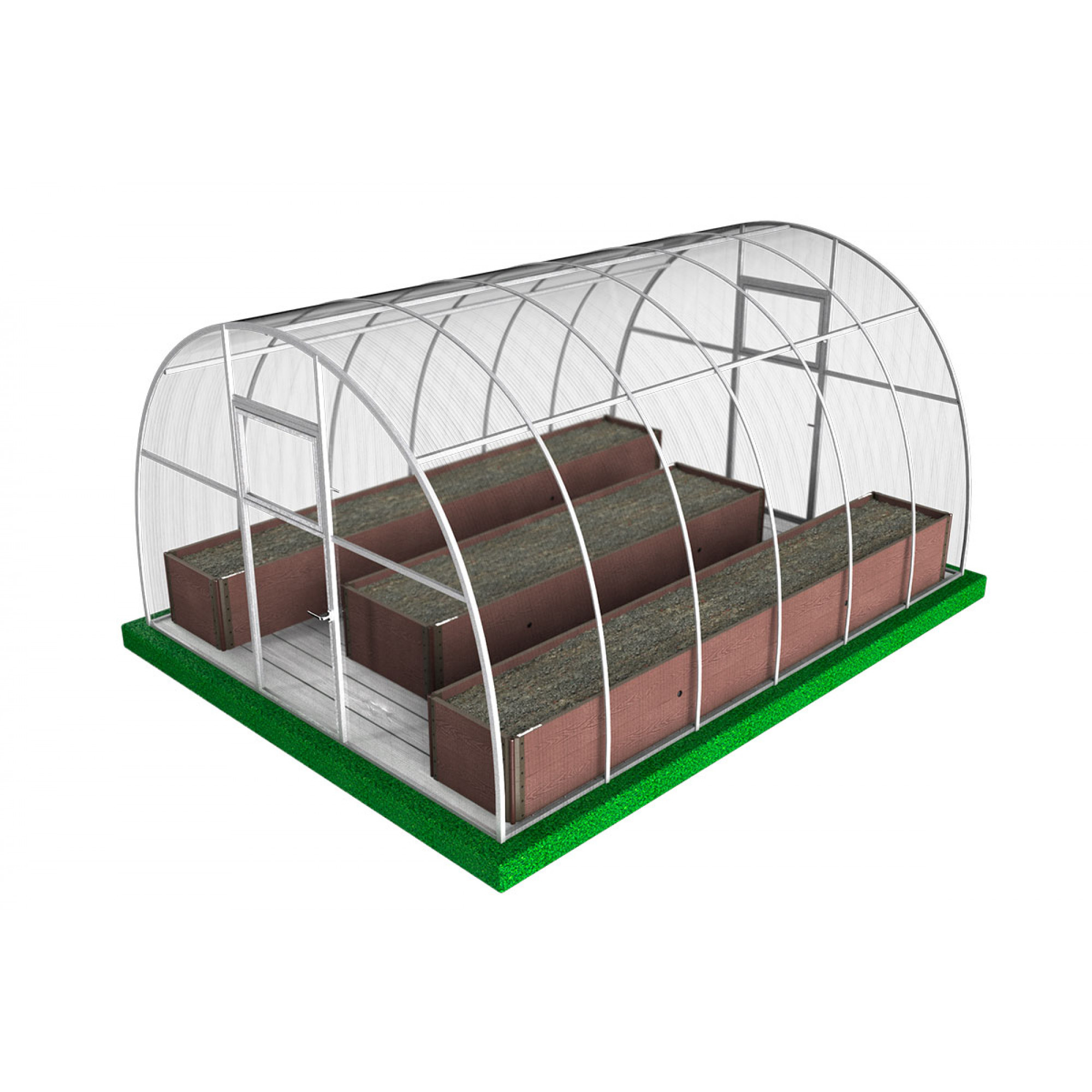 Доска грядочная NauticPrime 450*35*2950мм, венге