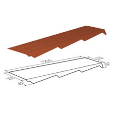 Примыкание резное правое Gerard Spanish red, 1200*232 мм