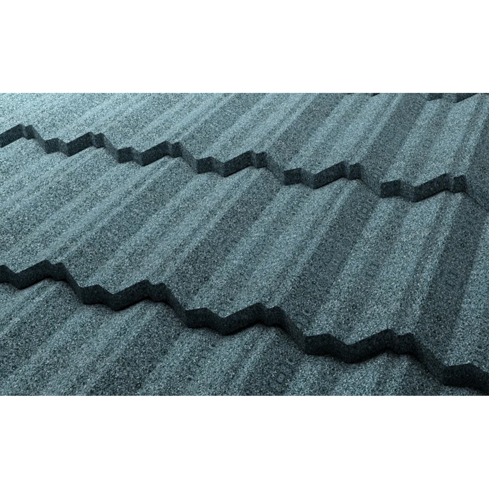 Композитная черепица Gerard Classic Dark silver, 1265*369 мм