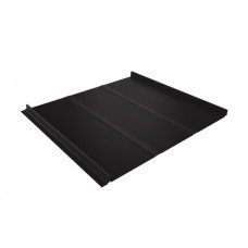 Кликфальц Line 0,5 Satin с пленкой на замках RR 32 темно-коричневый