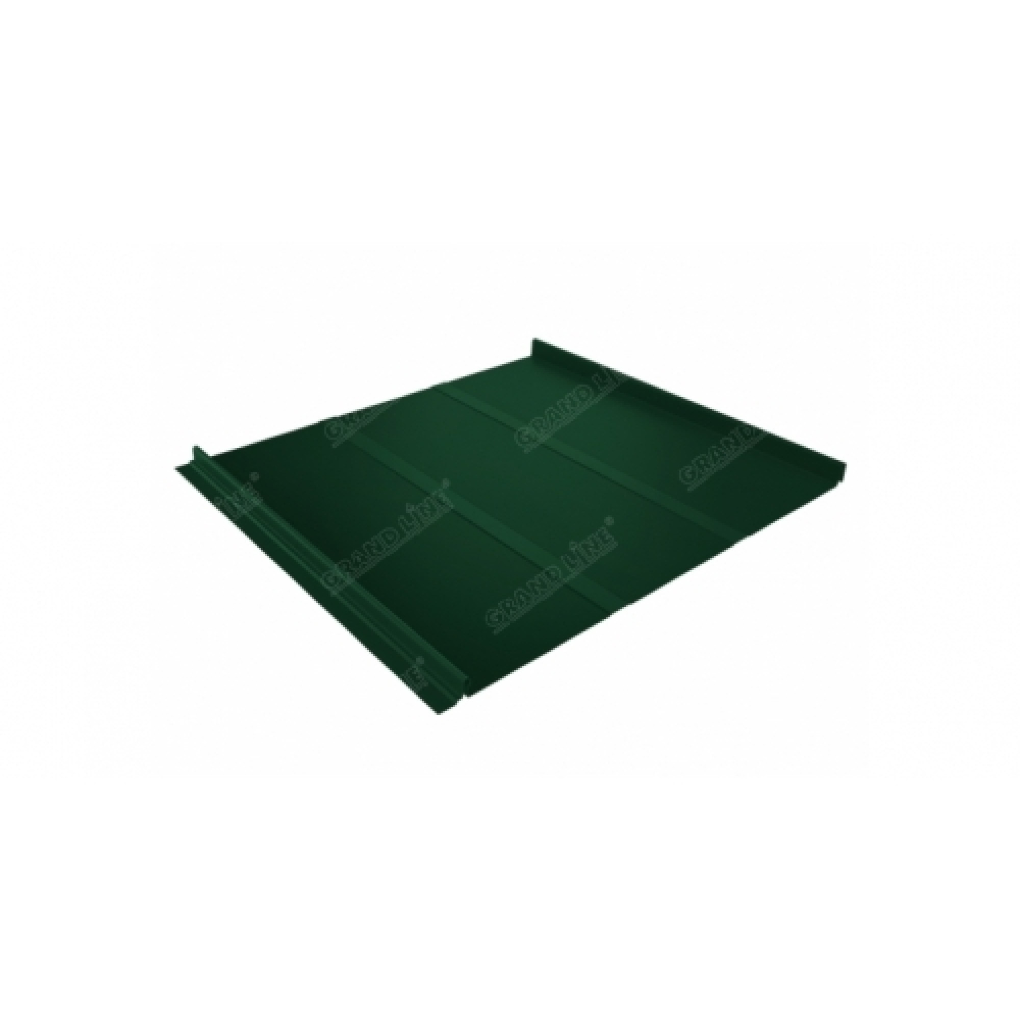Кликфальц Line 0,45 Drap с пленкой на замках RAL 6005 зеленый мох