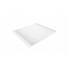 Кликфальц Line 0,5 Satin с пленкой на замках RAL 9003 сигнальный белый