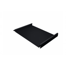 Кликфальц 0,45 Drap с пленкой на замках RAL 9005 черный