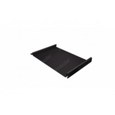 Кликфальц GL 0,5 GreenCoat Pural BT, matt с пленкой на замках RR 32 темно-коричневый (RAL 8019 серо-коричневый)