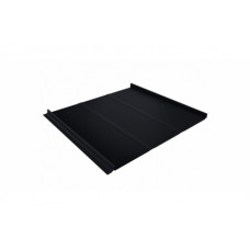 Кликфальц Line 0,45 Drap с пленкой на замках RAL 9005 черный