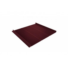 Кликфальц Line 0,45 Drap с пленкой на замках RAL 3005 красное вино