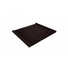 Кликфальц Line Grand Line 0,5 Rooftop Matte с пленкой на замках RAL 8017 шоколад