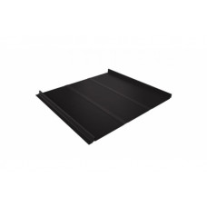Кликфальц Line Grand Line 0,5 GreenCoat Pural BT, matt с пленкой на замках RR 32 темно-коричневый (RAL 8019 серо-коричневый)