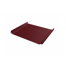 Кликфальц Pro 0,45 Drap с пленкой на замках RAL 3005 красное вино