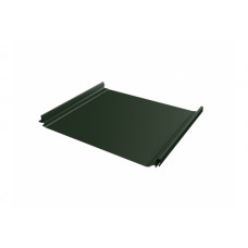 Кликфальц Pro 0,5 GreenCoat Pural BT с пленкой на замках RR 11 темно-зеленый (RAL 6020 хромовая зелень)