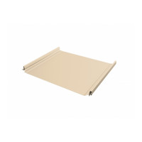 Кликфальц Pro 0,5 Satin с пленкой на замках RAL 1015 светлая слоновая кость