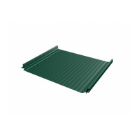 Кликфальц Pro Gofr 0,45 Drap с пленкой на замках RAL 6005 зеленый мох