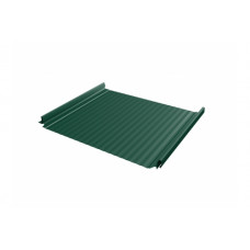 Кликфальц Pro Gofr 0,45 Drap с пленкой на замках RAL 6005 зеленый мох