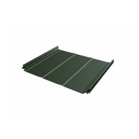 Кликфальц Pro Line 0,5 GreenCoat Pural BT с пленкой на замках RR 11 темно-зеленый (RAL 6020 хромовая зелень)