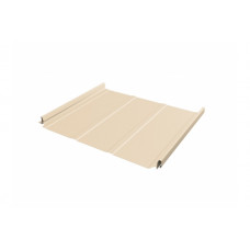 Кликфальц Pro Line 0,5 Satin с пленкой на замках RAL 1015 светлая слоновая кость
