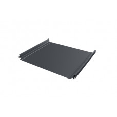 Кликфальц Pro 0,45 Drap ST с пленкой на замках RAL 7024 мокрый асфальт