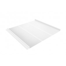 Кликфальц Line 0,45 Drap с пленкой на замках RAL 9003 сигнальный белый