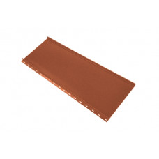 Кликфальц mini 0,45 Drap с пленкой на замках RAL 8004 терракота