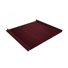Кликфальц Line 0,5 Satin Matt RAL 3005 красное вино