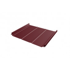 Кликфальц Pro Line 0,5 Drap с пленкой на замках RAL 3005 красное вино