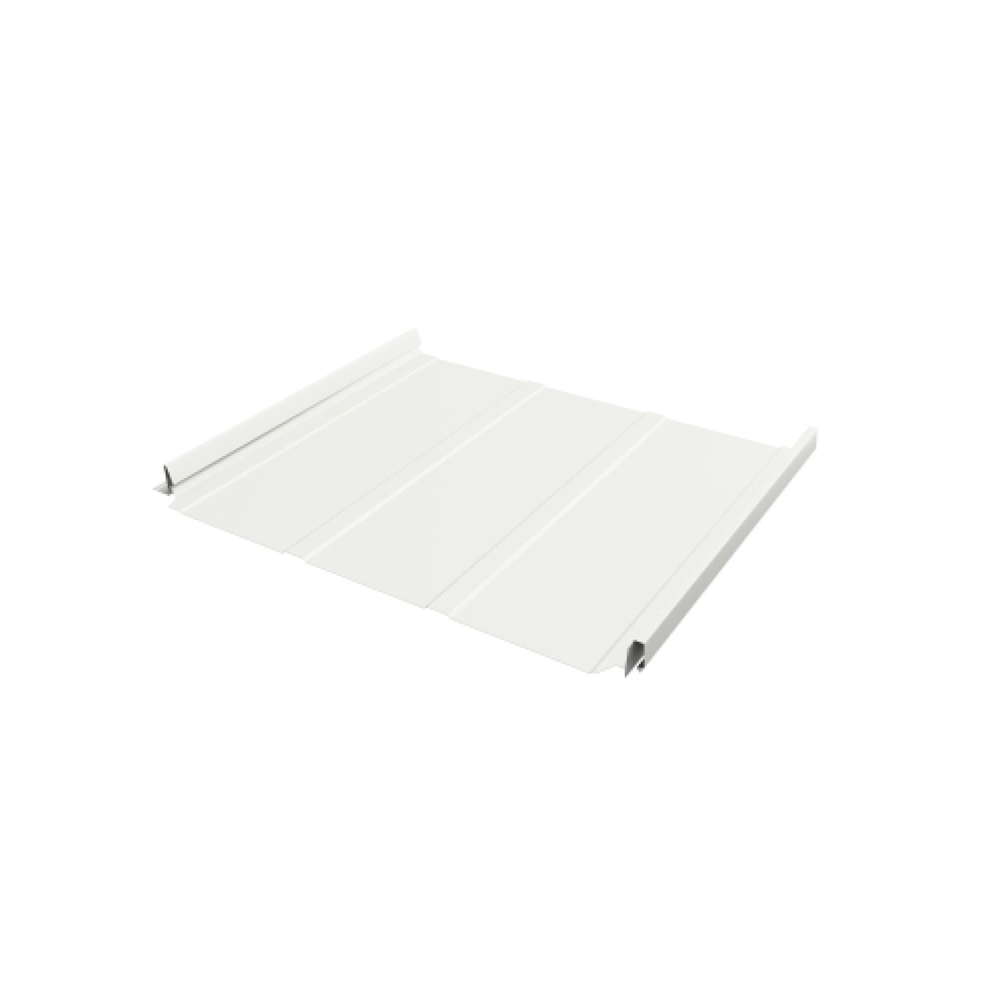 Кликфальц Pro Line 0,45 Drap с пленкой на замках RAL 9003 сигнальный белый