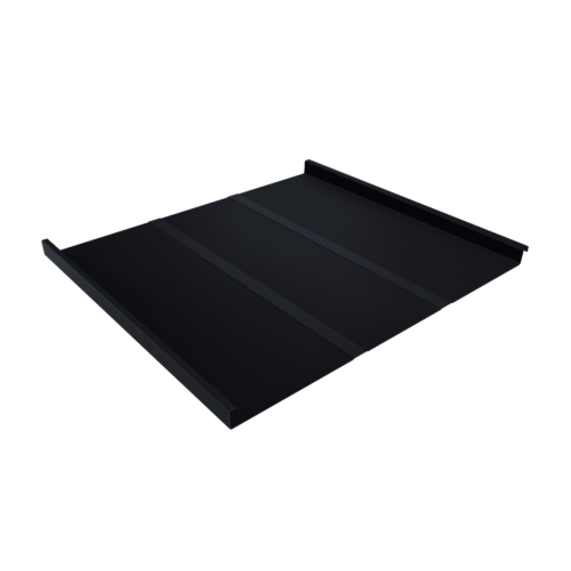 Фальц двойной стоячий Line 0,5 Satin Matt RAL 9005 черный