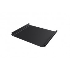 Кликфальц Pro 0,45 PE с пленкой на замках RAL 9005 черный