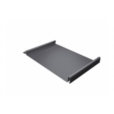 Кликфальц 0,5 Satin с пленкой на замках RAL 7004 сигнальный серый
