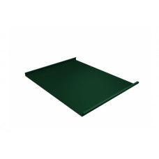 Фальц двойной стоячий 0,5 Satin с пленкой на замках RAL 6005 зеленый мох