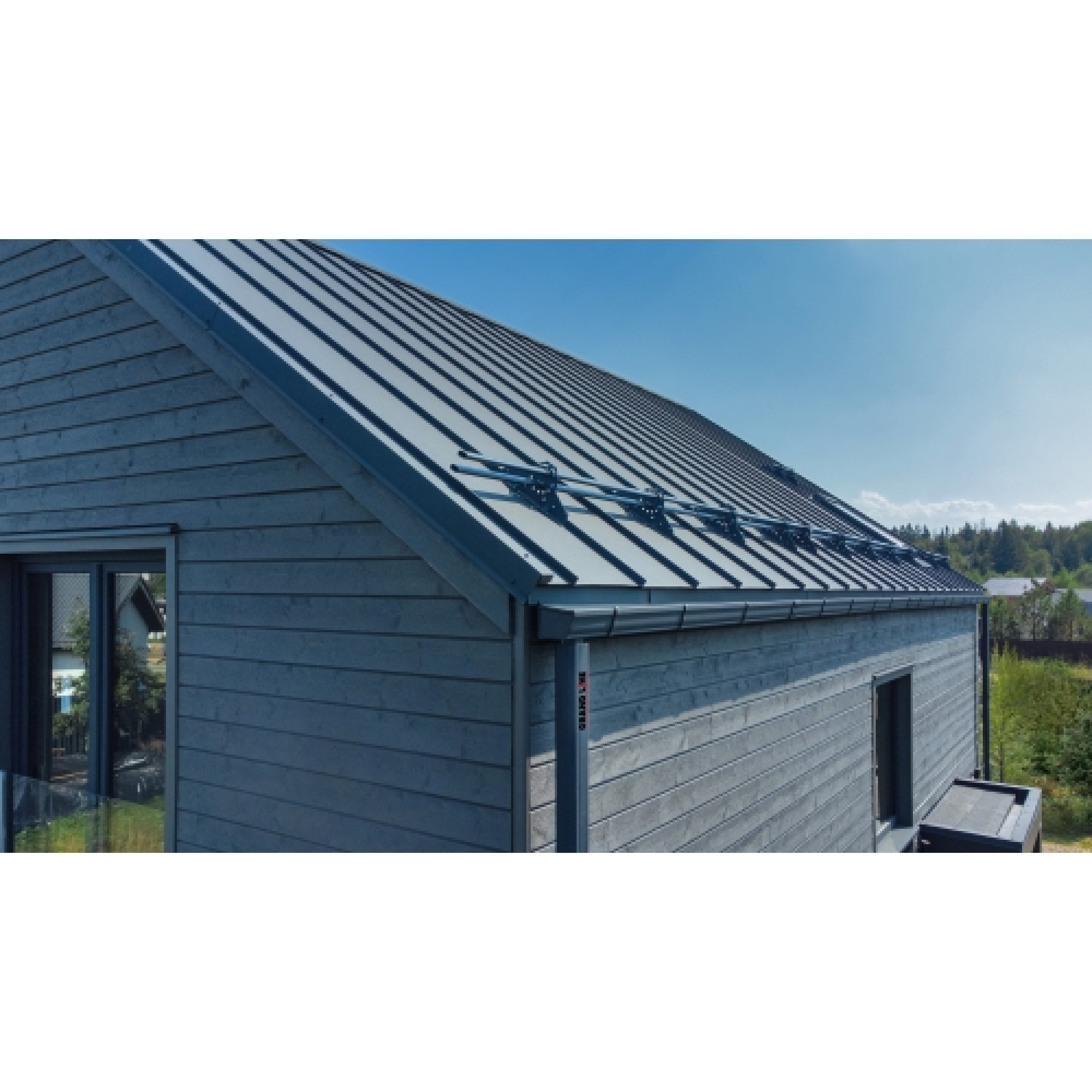 Кликфальц Pro 0,5 Rooftop Matte RAL 7016 антрацитово-серый