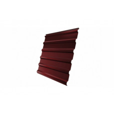 Профнастил С20R Grand Line 0,5 GreenCoat Pural BT, matt RR 29 красный (RAL 3009 оксидно-красный)