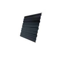 Профнастил С10R Grand Line 0,5 Rooftop Matte RAL 7024 мокрый асфальт