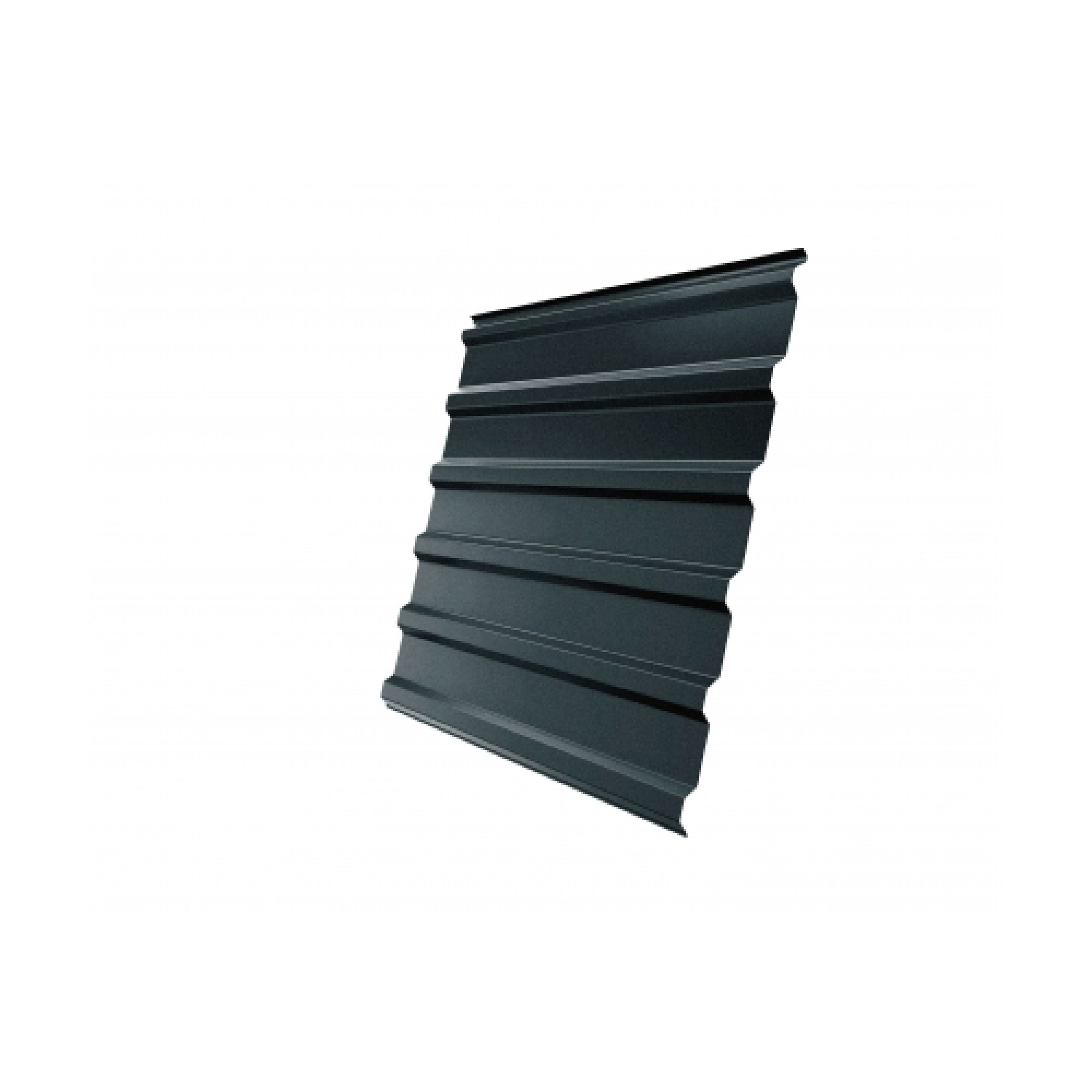 Профнастил С20R Grand Line 0,5 Rooftop Matte RAL 7016 антрацитово-серый