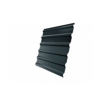 Профнастил С20R Grand Line 0,5 GreenCoat Pural BT, matt RR2Н3 (RAL 7016 антрацитово-серый)