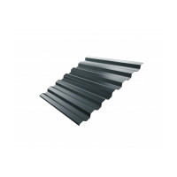 Профнастил С21R Grand Line 0,5 Rooftop Matte RAL 7016 антрацитово-серый