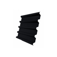 Профнастил H60R Grand Line 0,5 PurLite Matt RAL 9005 черный