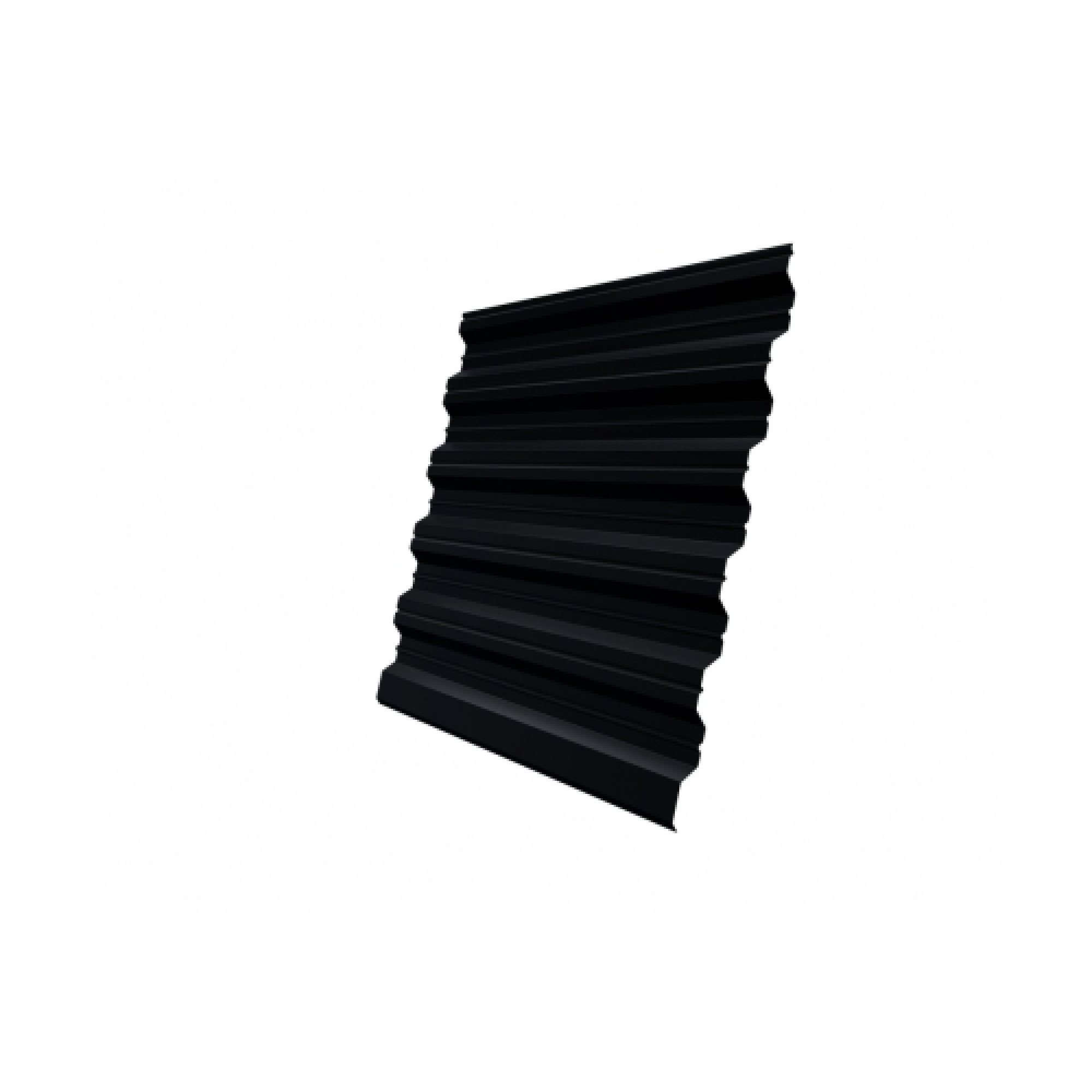 Профнастил HC35R Grand Line 0,5 PurLite Matt RAL 9005 черный