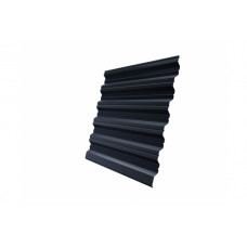 Профнастил HC35R 0,5 Satin Matt RAL 7024 мокрый асфальт