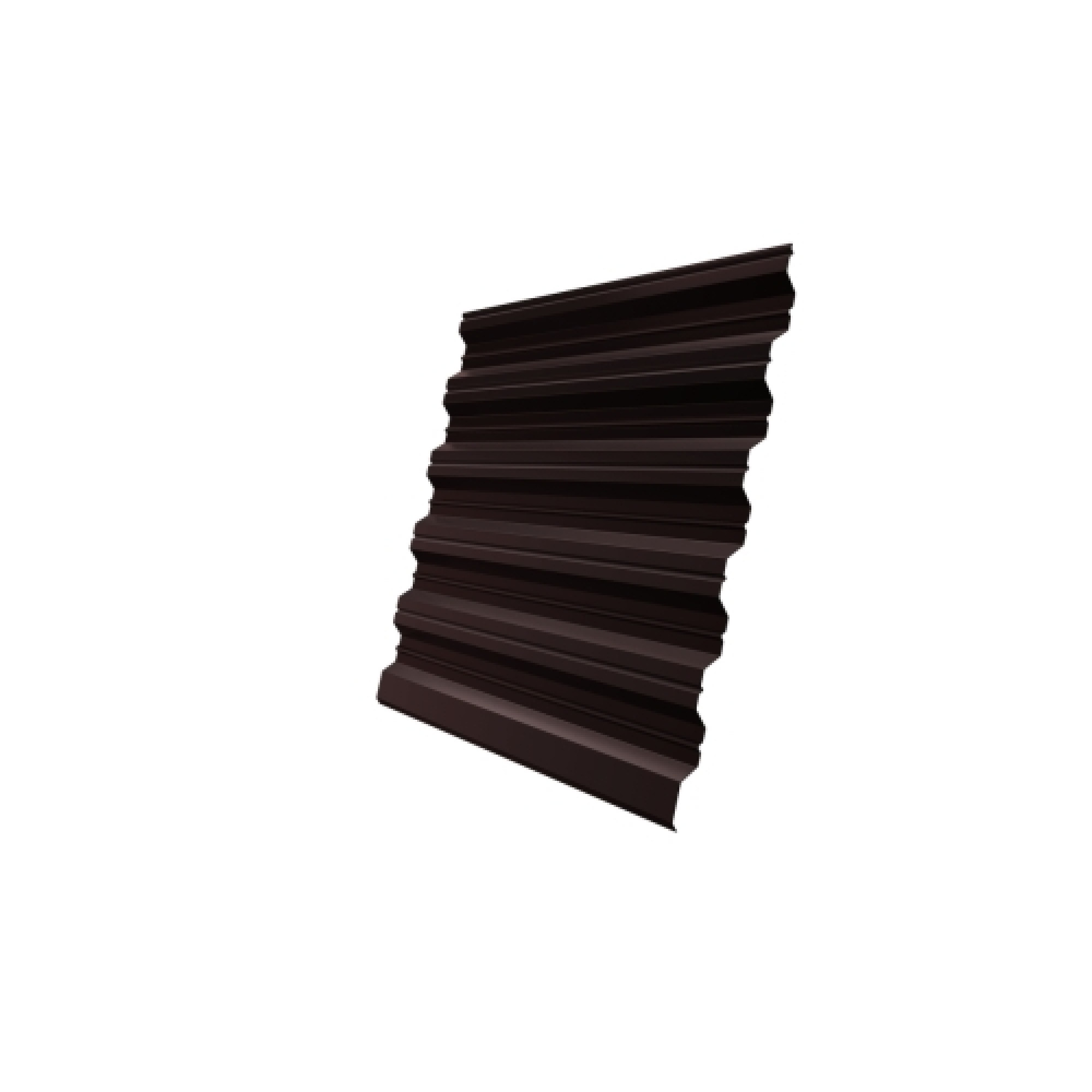 Профнастил HC35R 0,5 Satin Matt RAL 8017 шоколад